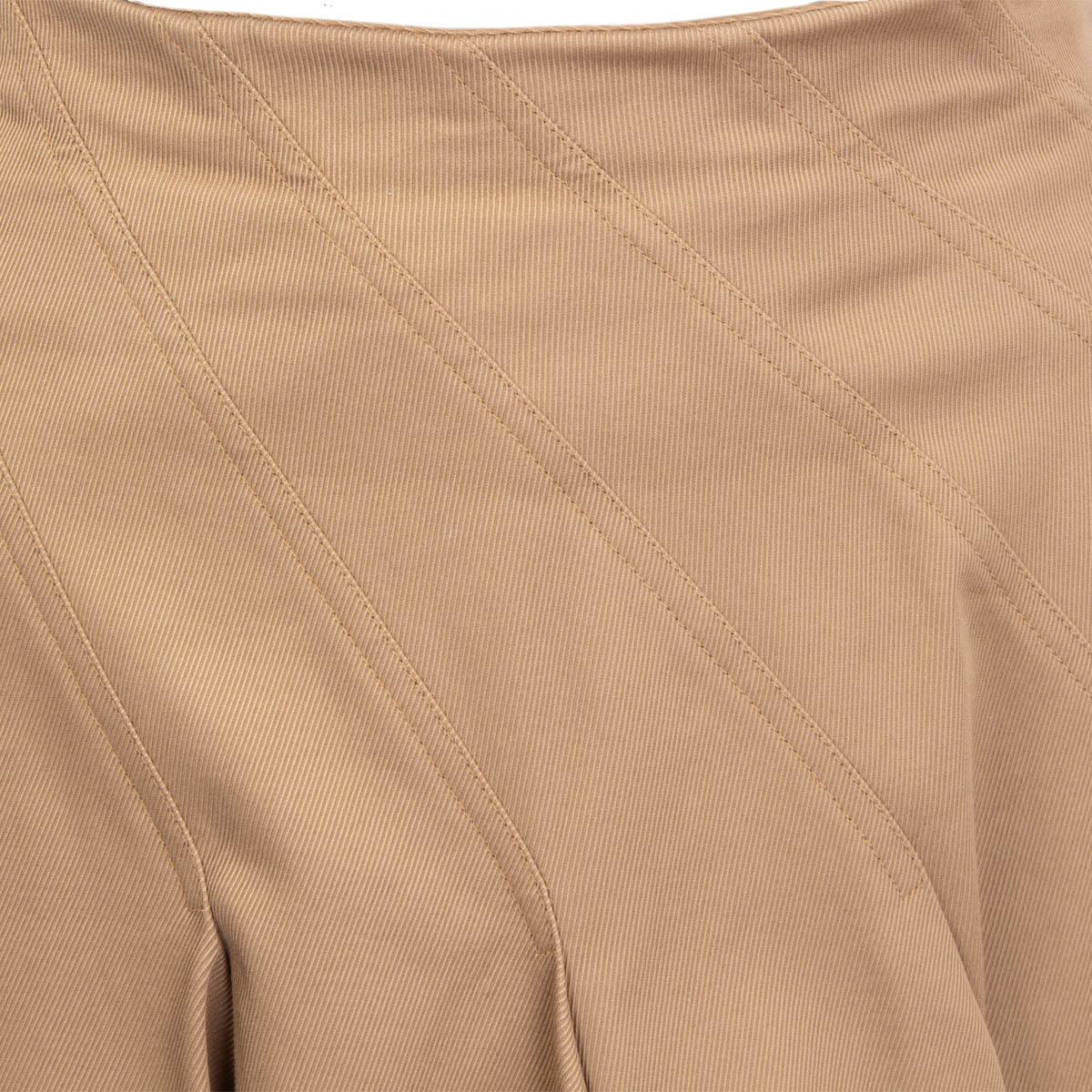 dior brown skirt