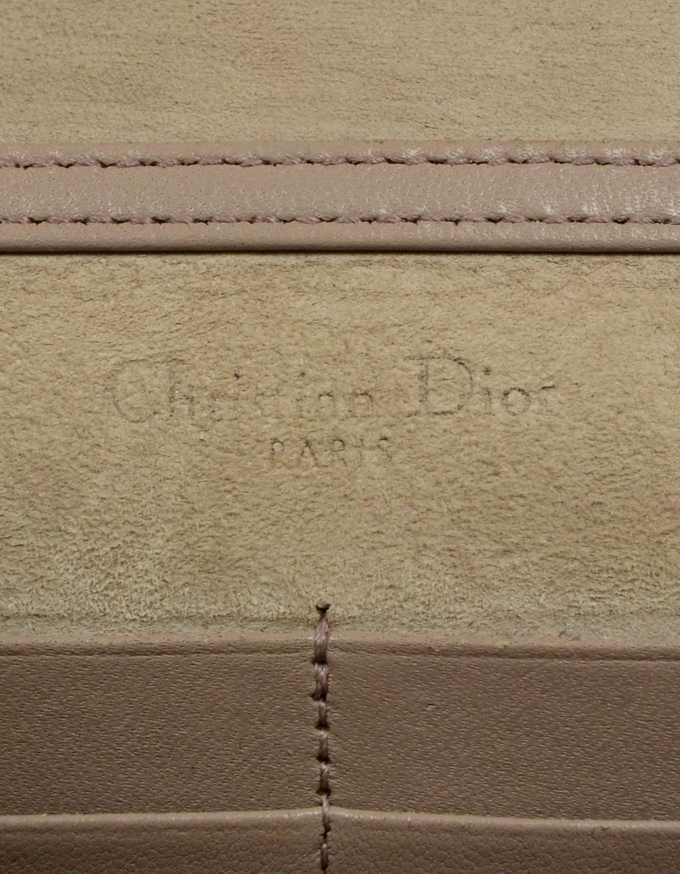 Christian Dior Taupe Leather 