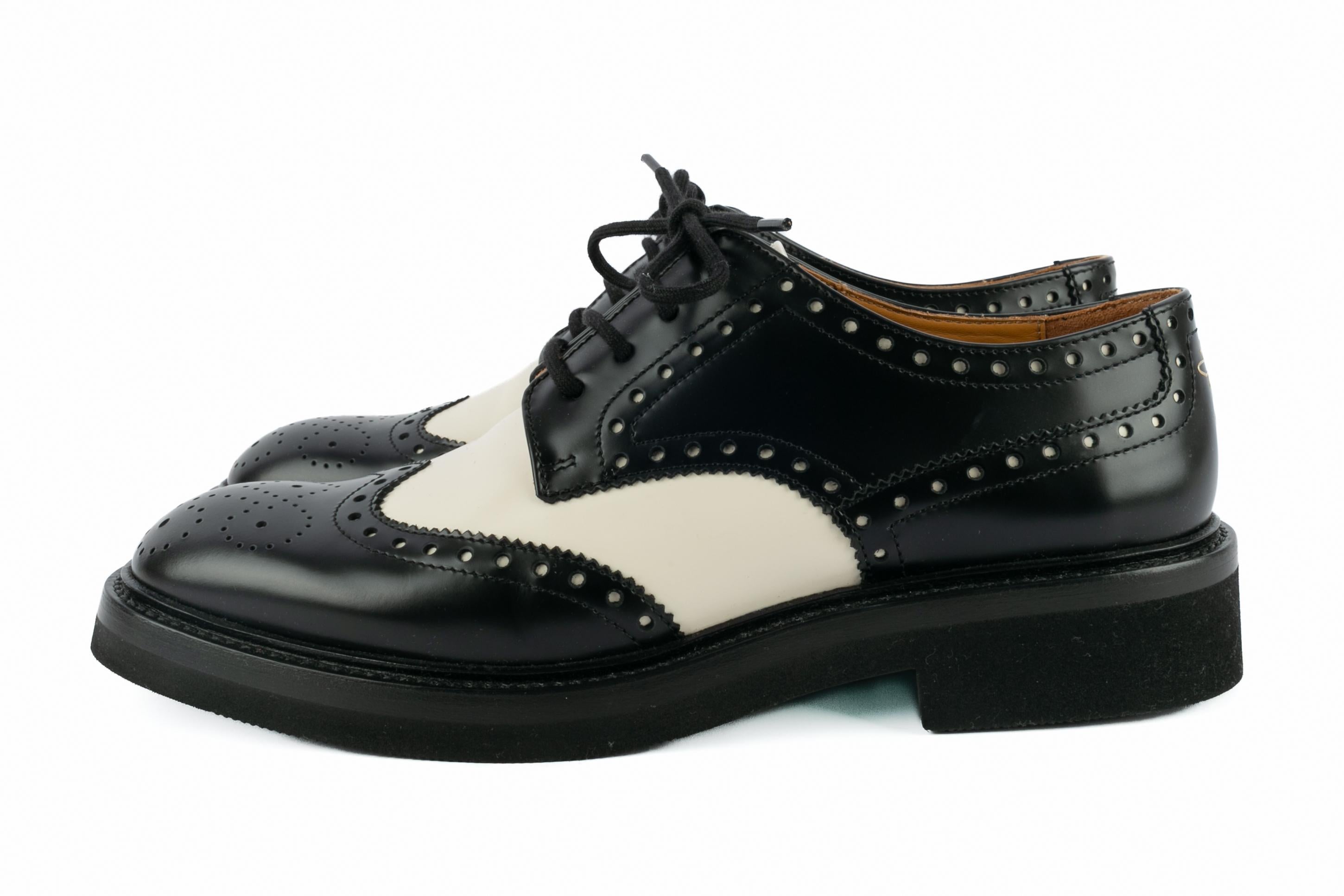 Christian Dior Teddy-D Derby-Schuhe im Zustand „Hervorragend“ im Angebot in SAINT-OUEN-SUR-SEINE, FR