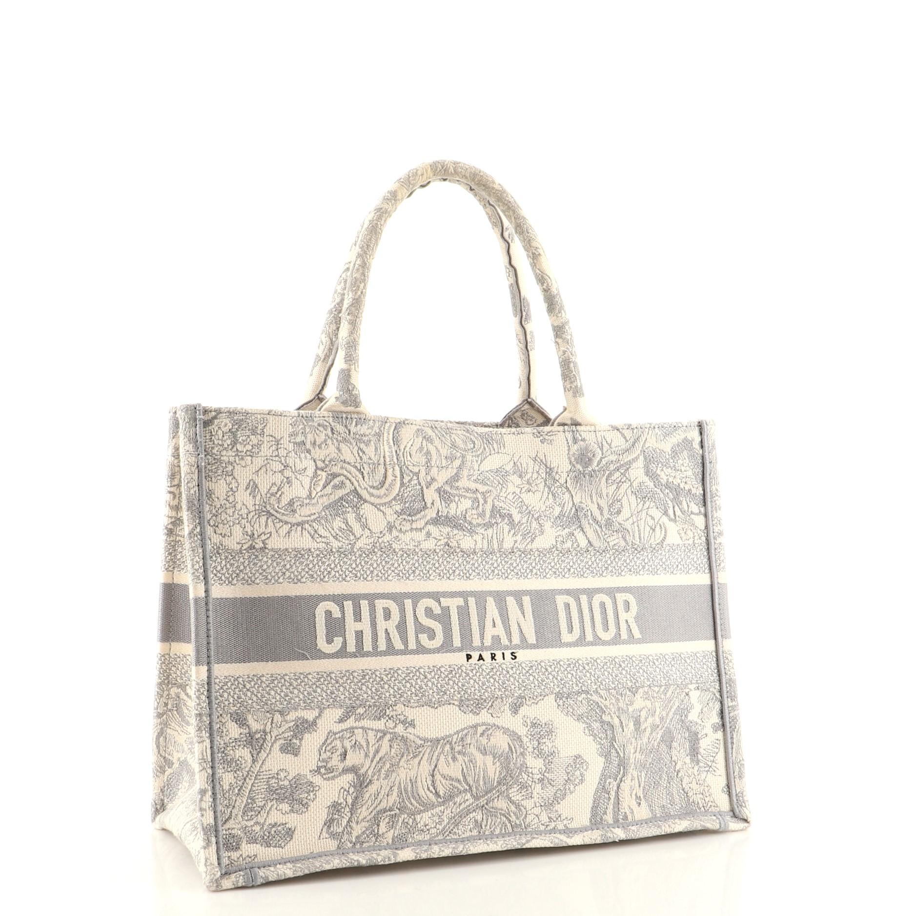 christian dior small book tote