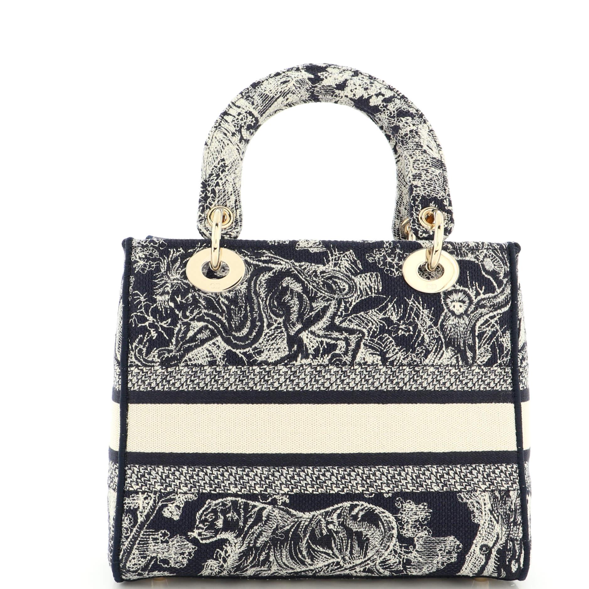 lady dior canvas bag