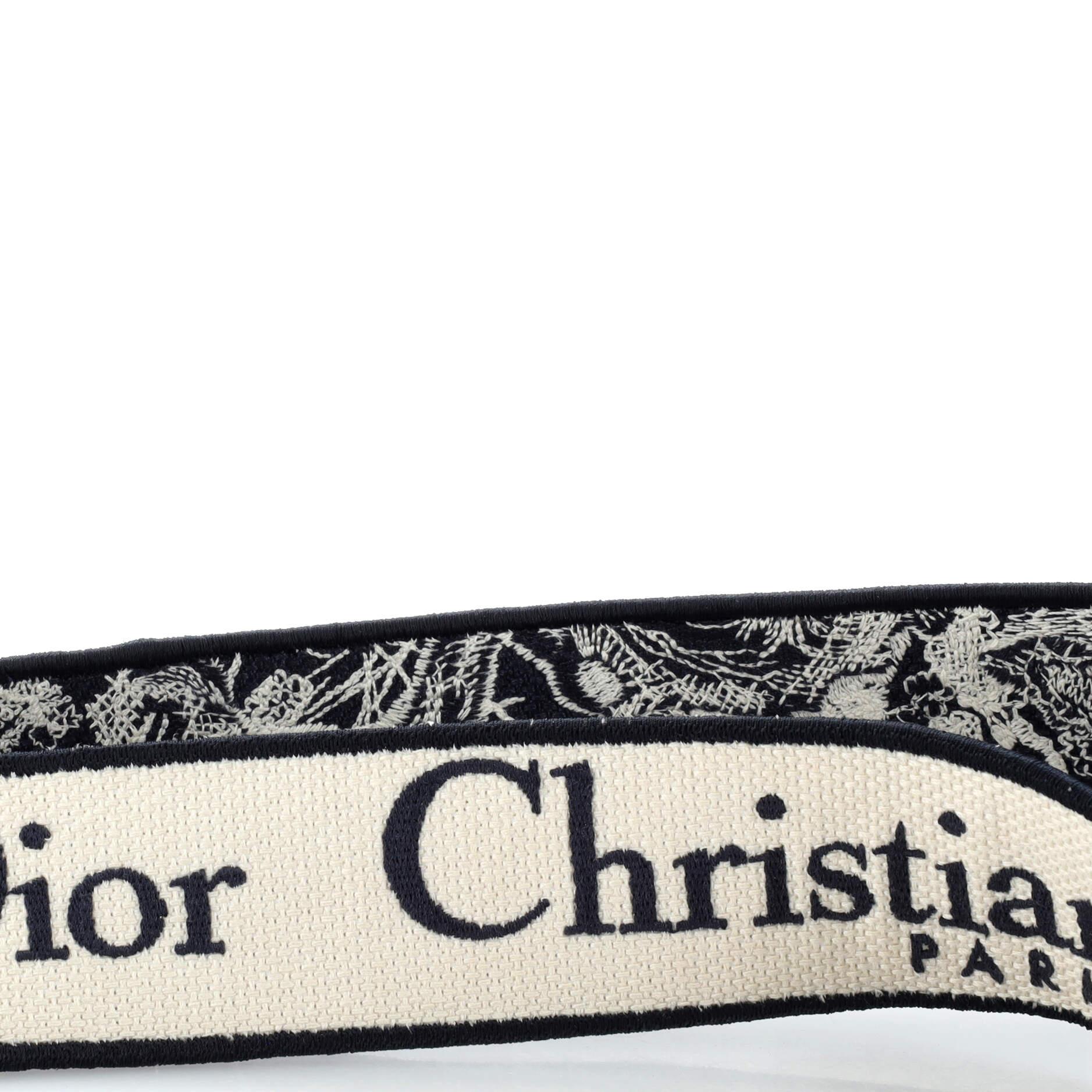 Christian Dior Toile de Jouy Lady D-Lite Bag Embroidered Canvas 3
