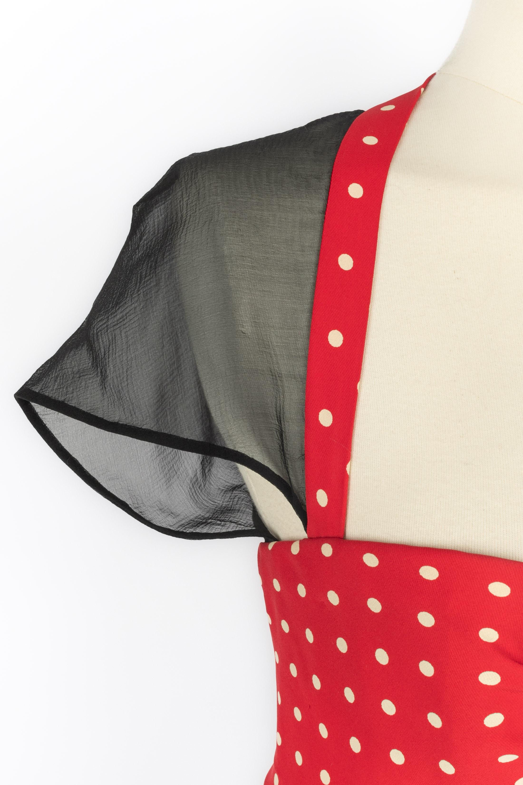 Christian Dior Oberteil Haute Couture Winter 1989 im Angebot 2