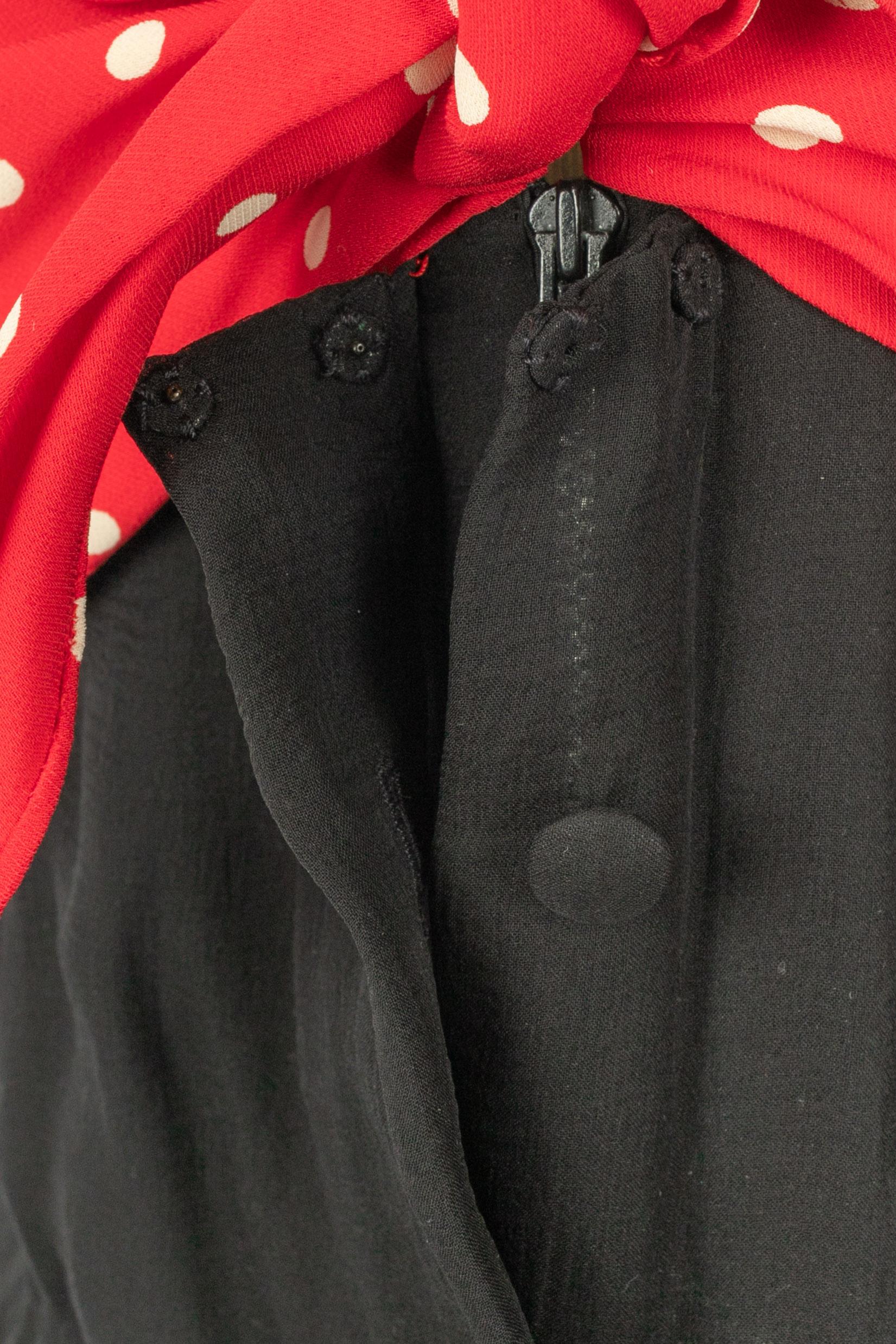 Christian Dior Oberteil Haute Couture Winter 1989 im Angebot 3