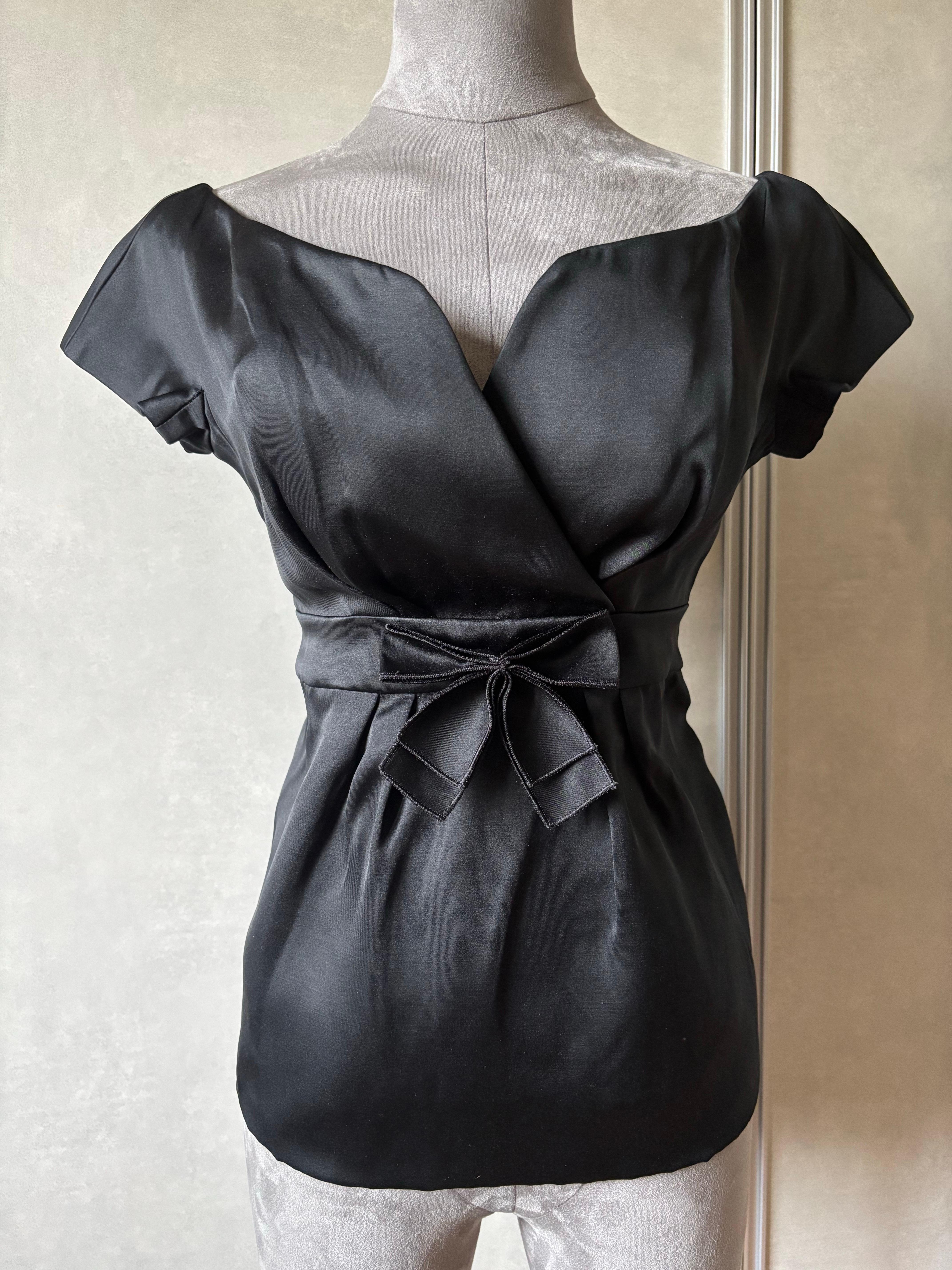 CHRISTIAN DIOR Top Soie en vente