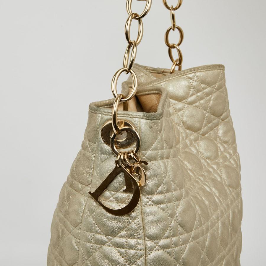 golden dior fabric