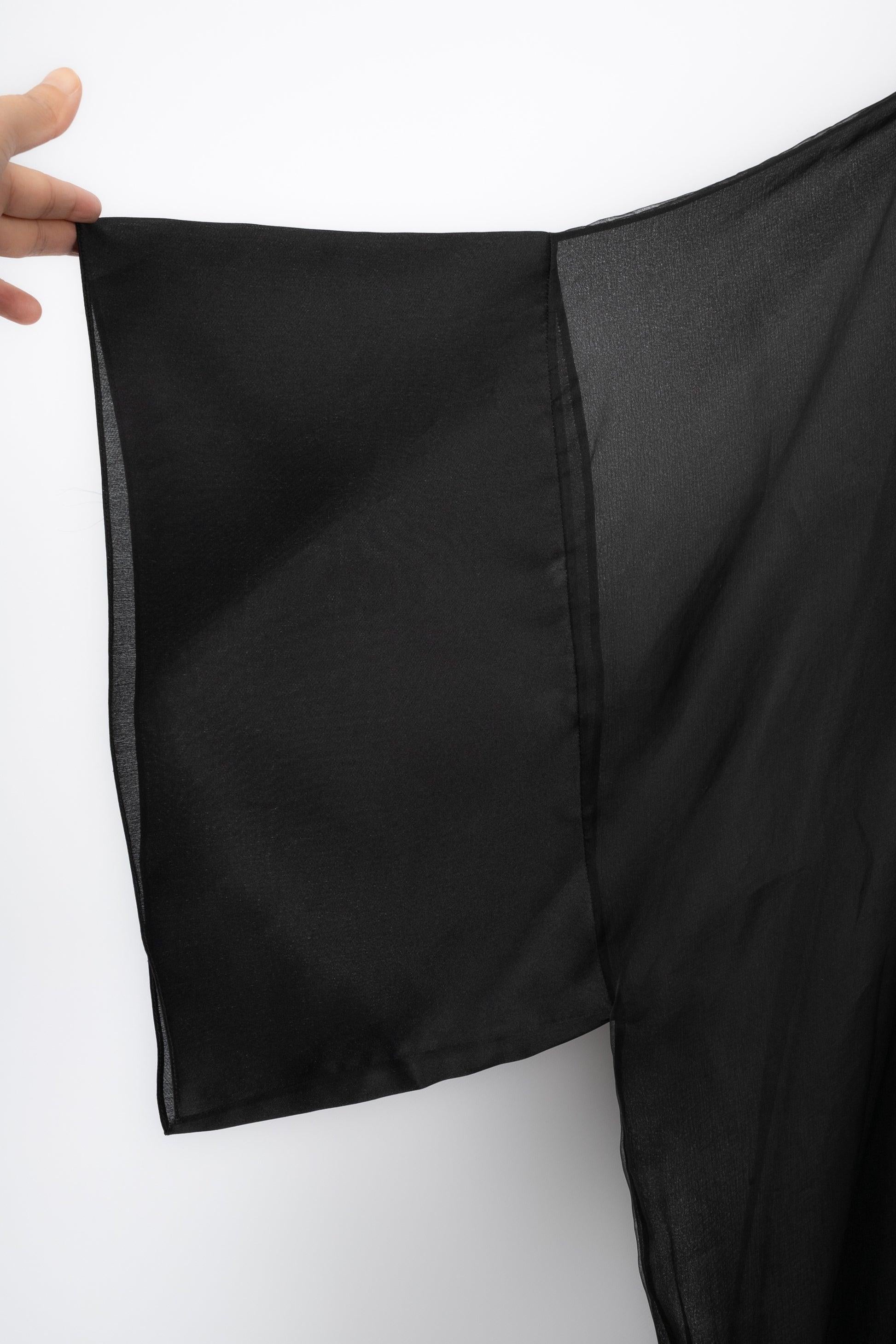 Christian Dior Transparent Black Dress For Sale 3