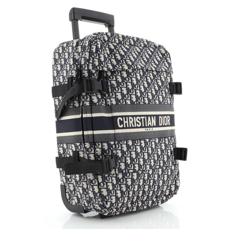 Christian Dior TravelDior Trolley Case Oblique Canvas Mini at