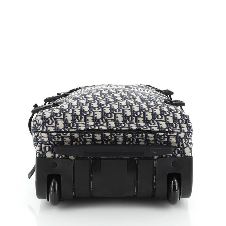 Christian Dior TravelDior Trolley Case Oblique Canvas Mini at