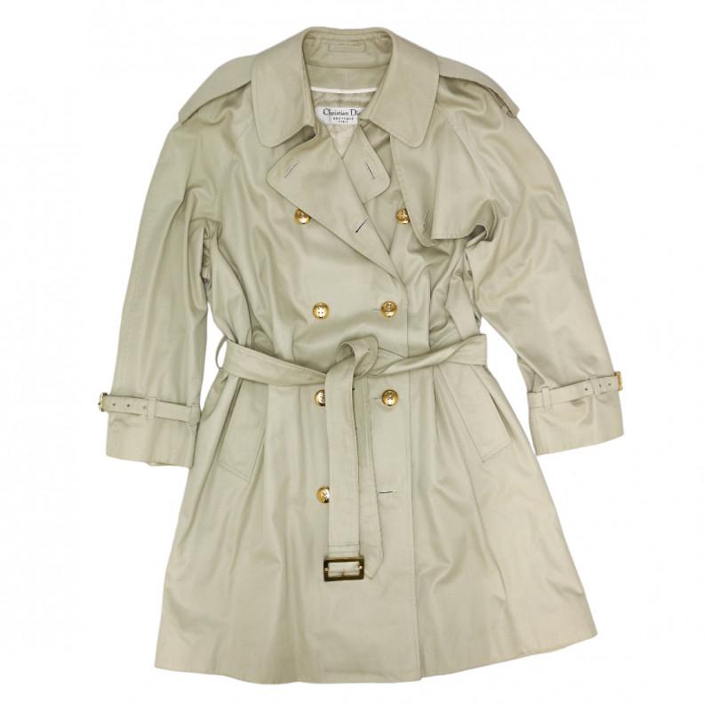 Christian Dior Trench Coat In Excellent Condition For Sale In Paris, FR