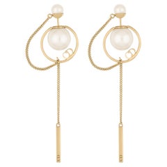 Christian Dior Tribales earrings  and Faux Pearl Earrings