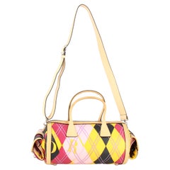 Christian Dior Tricolor Handbag 