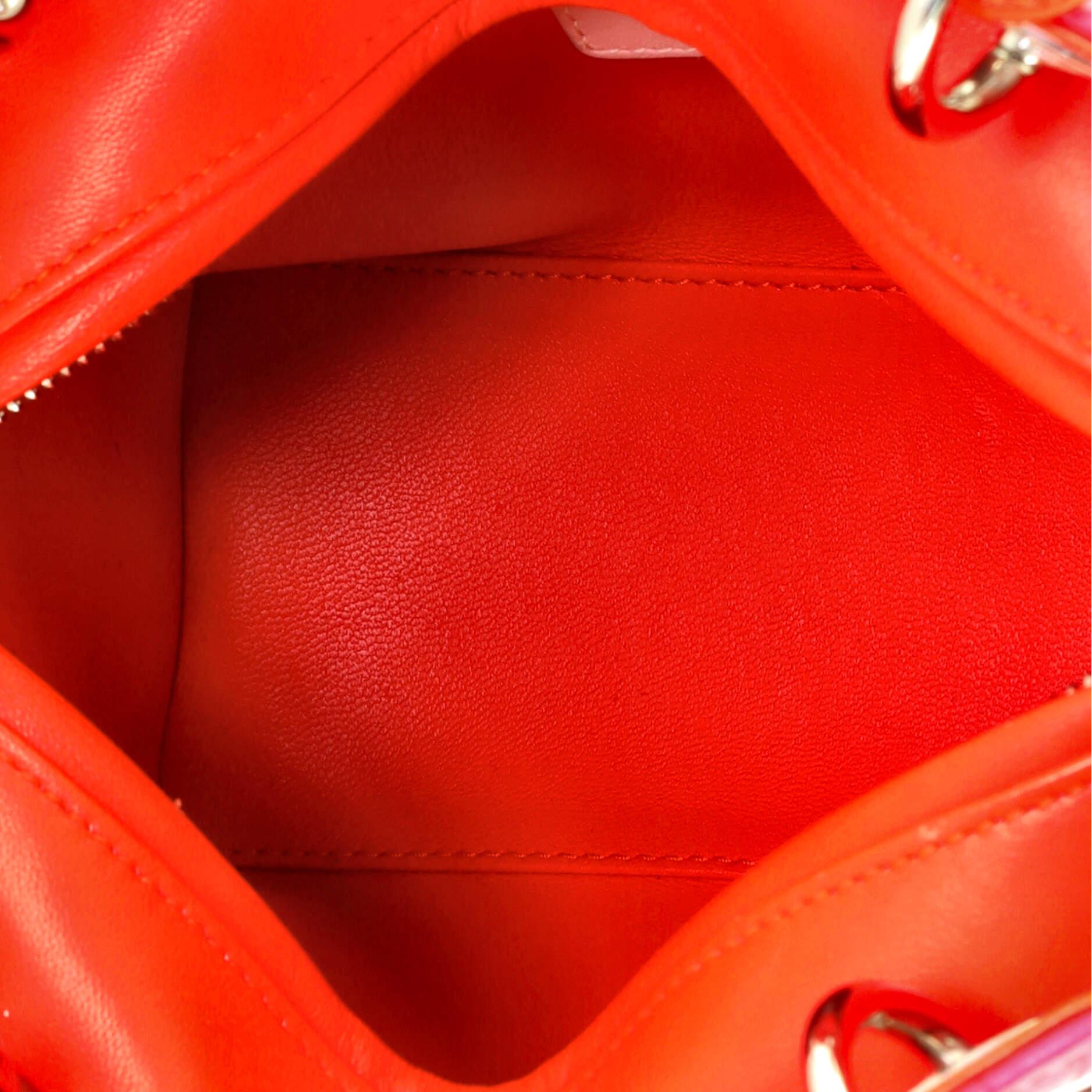 Women's or Men's Christian Dior Tricolor Lady Dior Bag Cannage Quilt Leather Medium