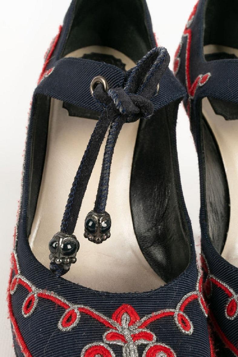 Christian Dior Trimmings Pumps Schuhe, Größe 36 im Angebot 1