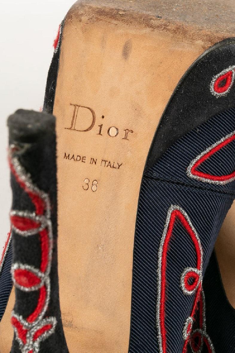 Christian Dior Trimmings Pumps Schuhe, Größe 36 im Angebot 4