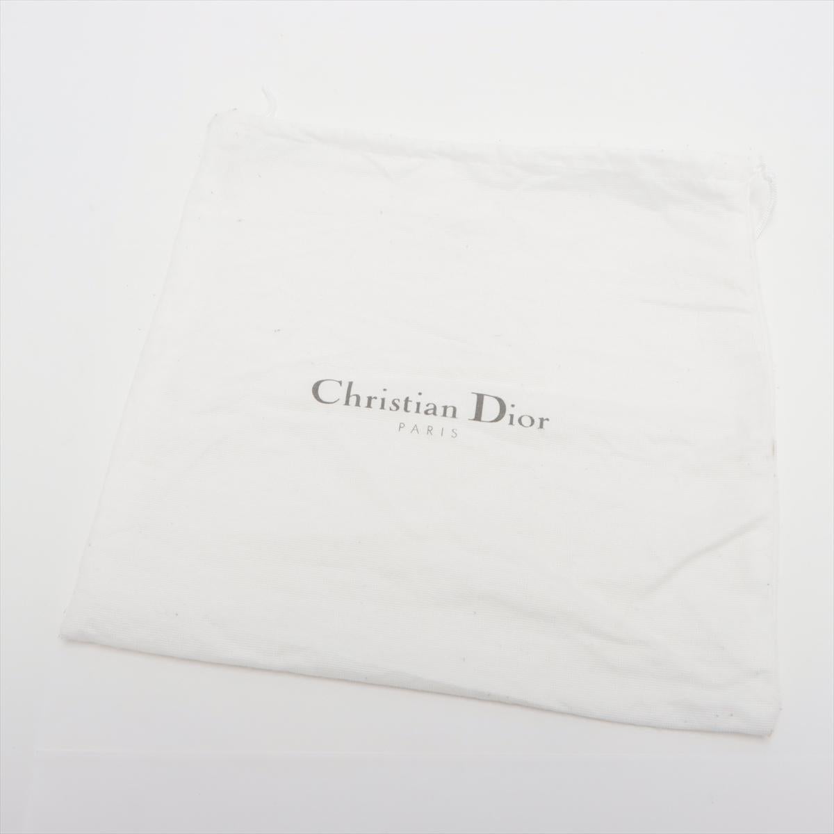 Christian Dior Trotter Saddle Hand Bag Red 7