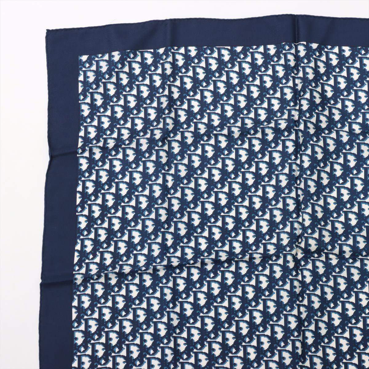 Christian Dior Trotter-Seidenschal in Blau im Zustand „Gut“ in Humacao, PR