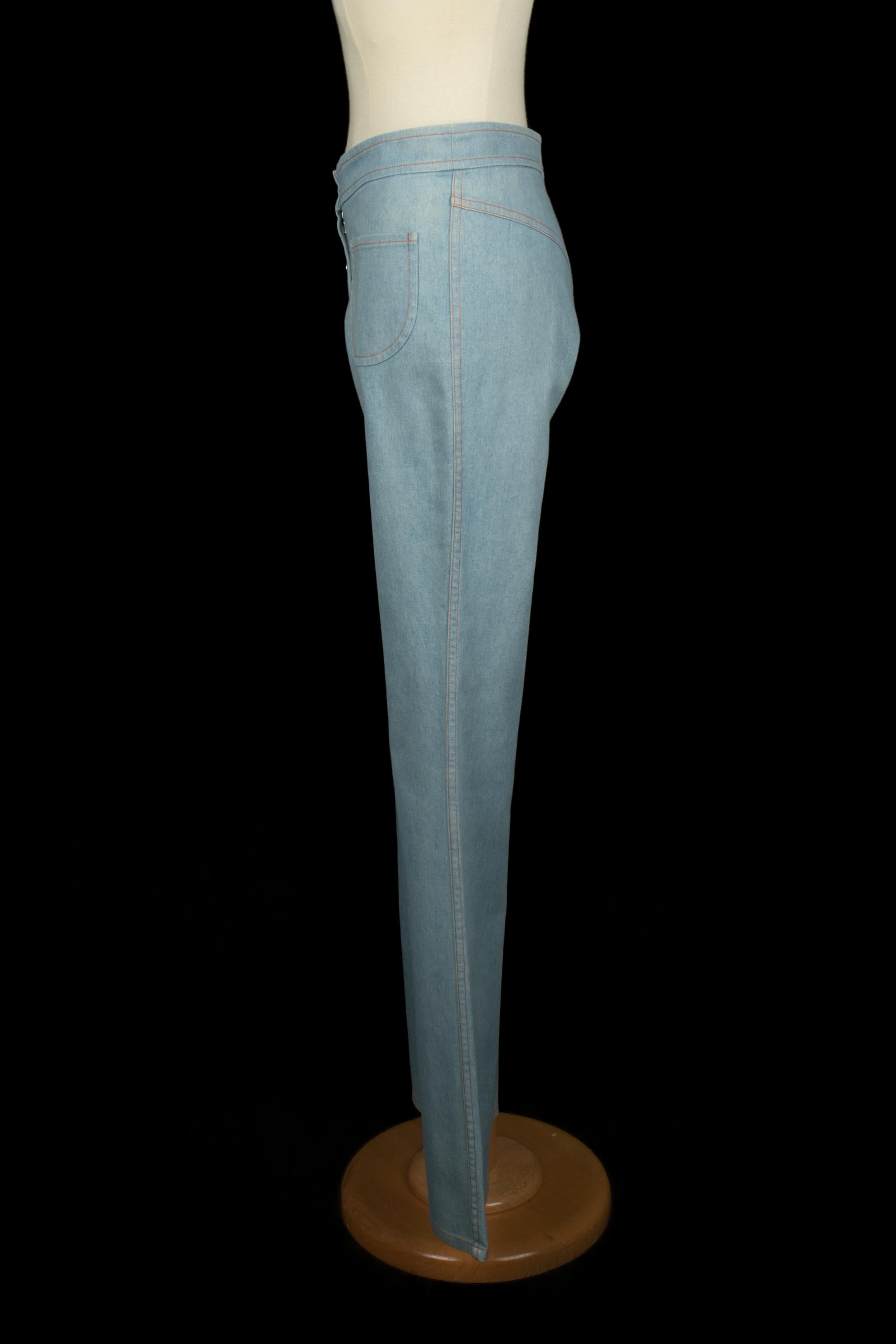 Grigio Pantaloni Christian Dior in vendita