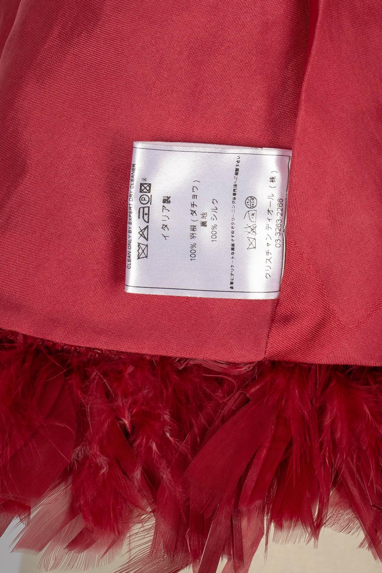 Christian Dior Turkey Feather Bolero 2