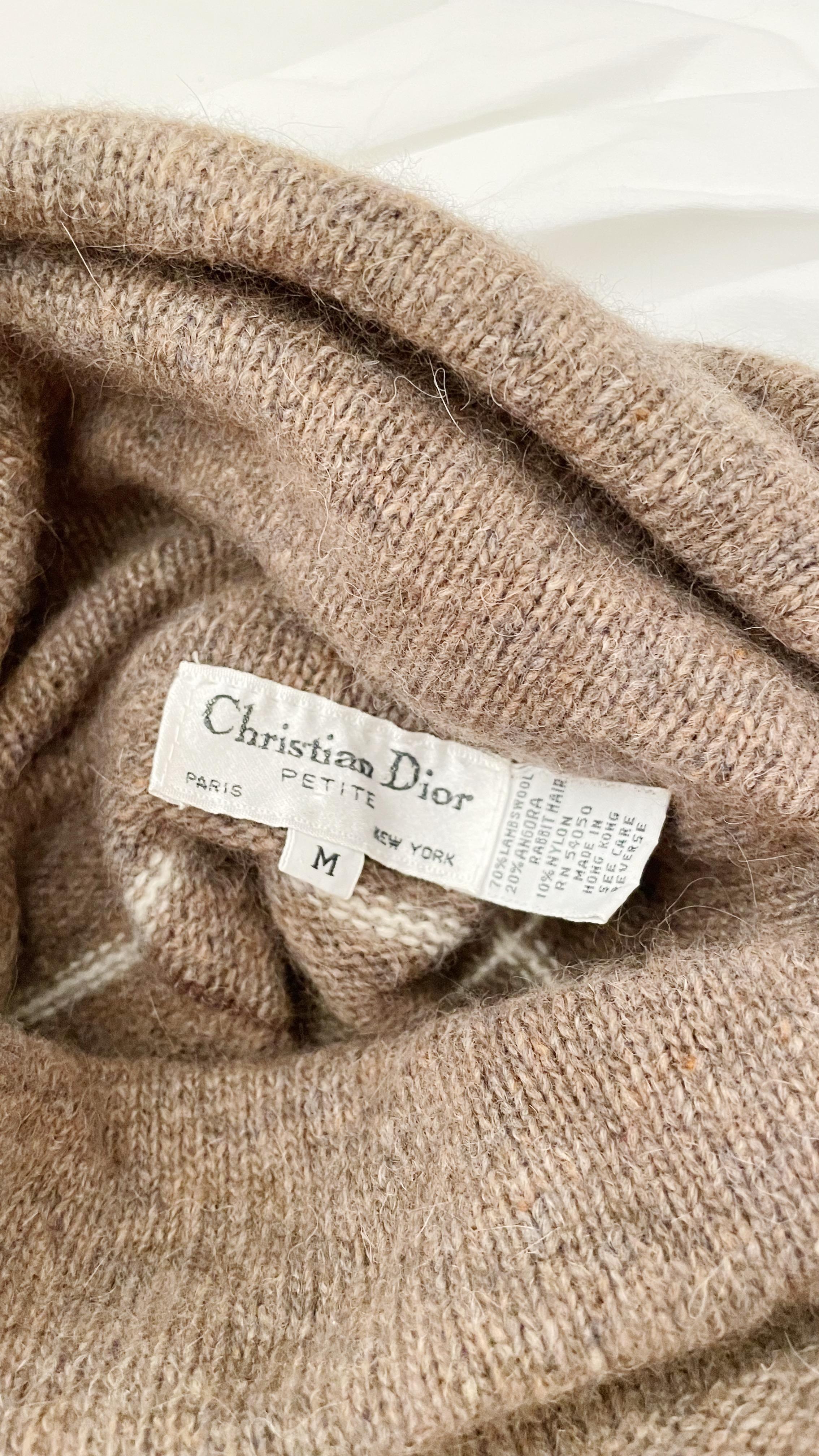 Women's Christian Dior Turtleneck Sweater  For Sale