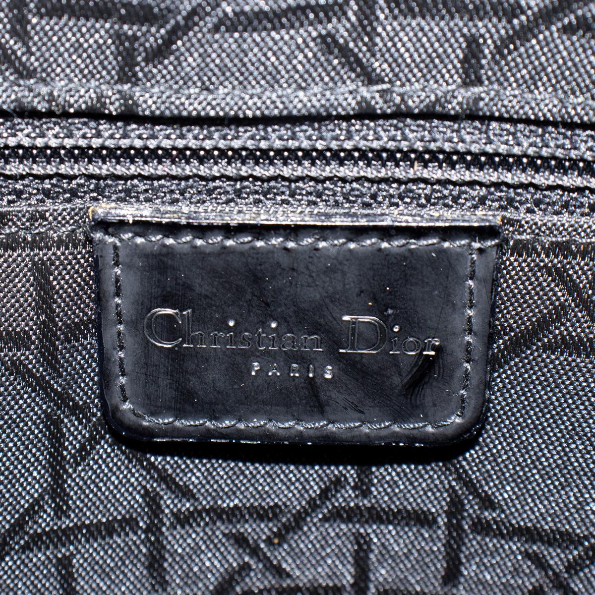 Christian Dior Tweed Large Lady Dior Bag For Sale 2