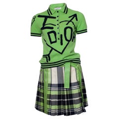 Christian Dior, Twin set in green