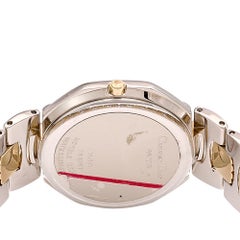 Christian Dior Two Tone Stainless Steel Octagon 45.204 Women's Wristwatch 32MM