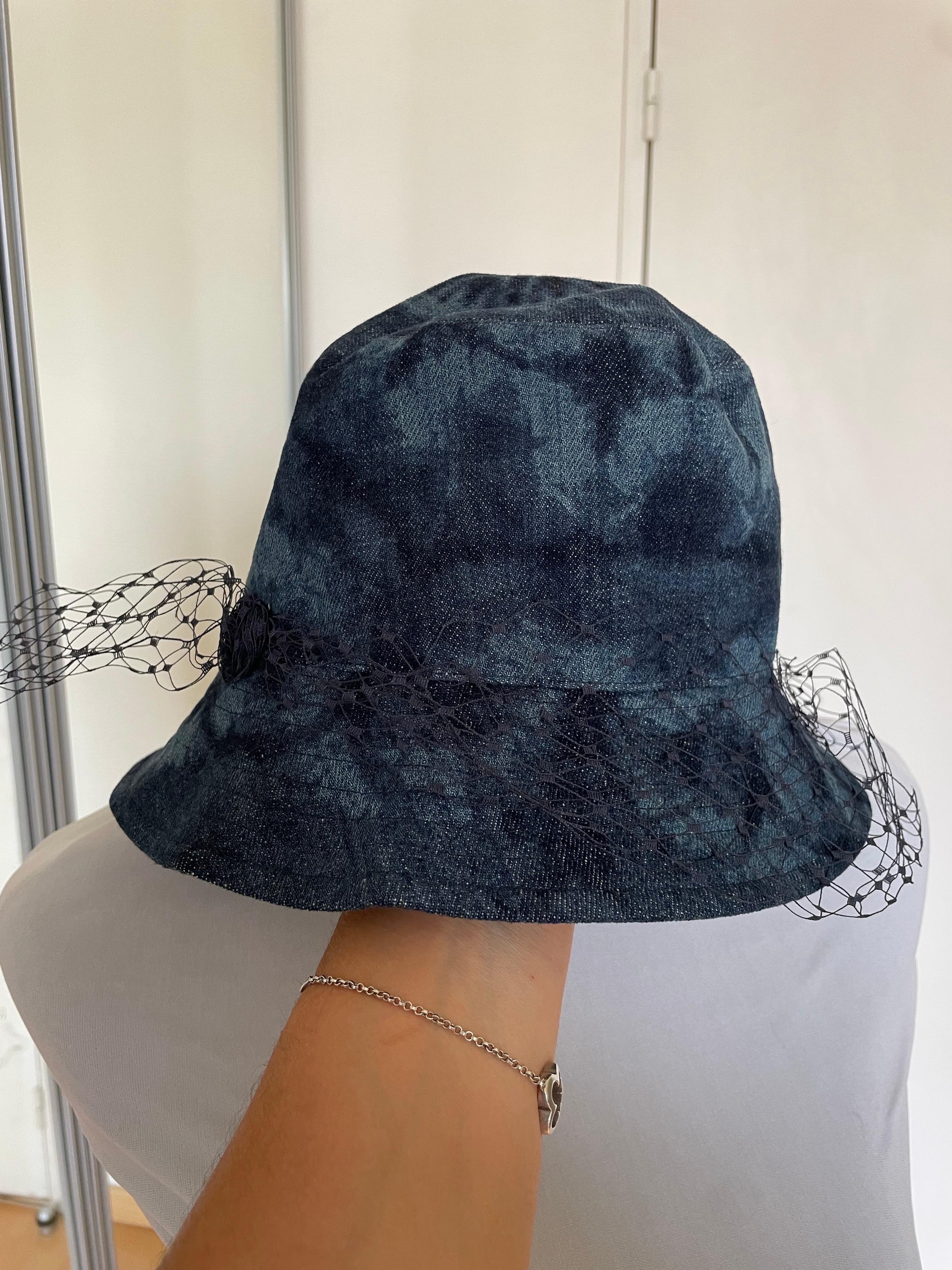 Nero Cappello CHRISTIAN DIOR Tye and Dye in vendita