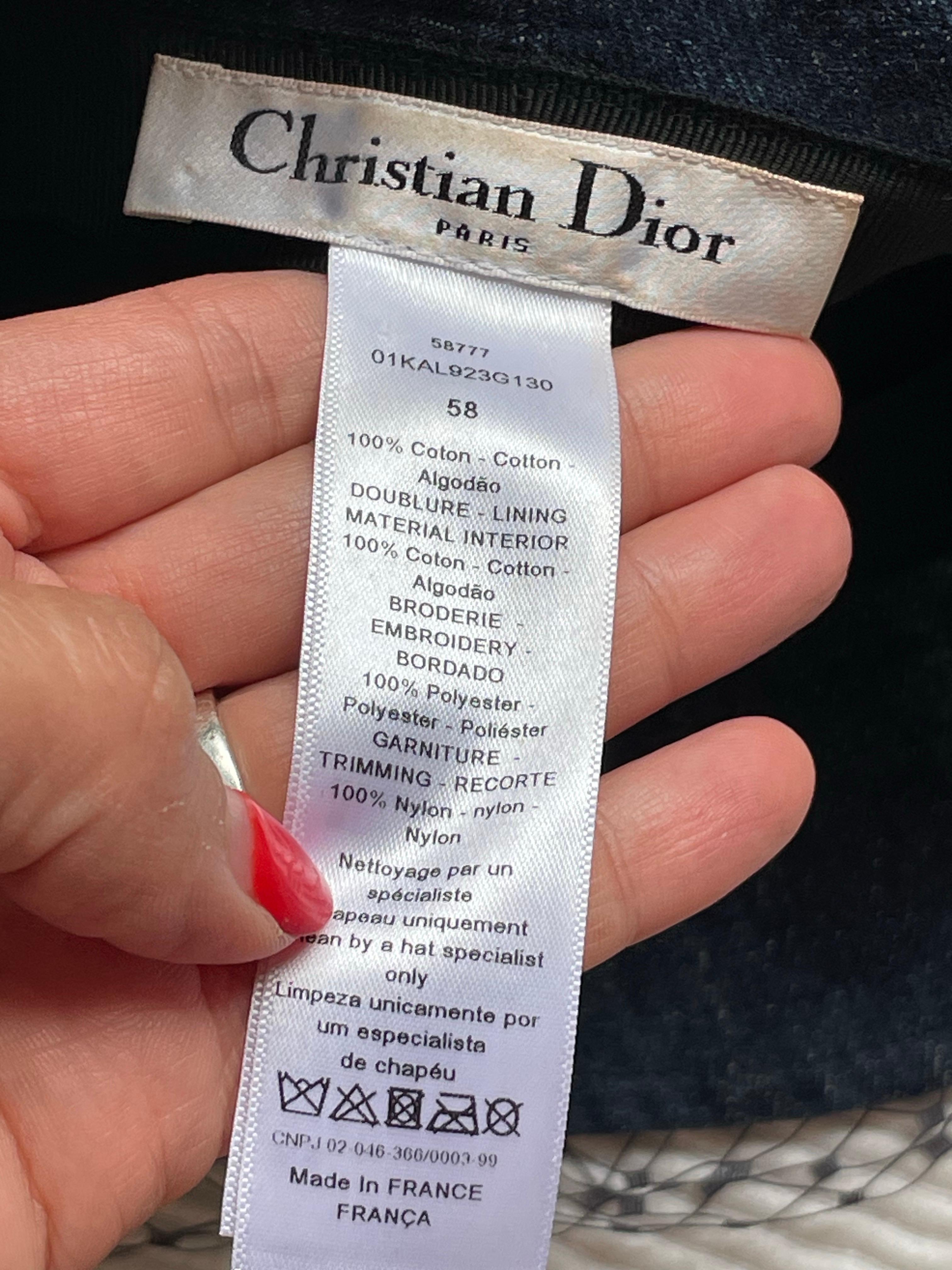 Cappello CHRISTIAN DIOR Tye and Dye in vendita 1