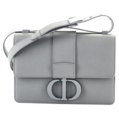 Christian Dior Ultra Matte 30 Montaigne Flap Bag Leather