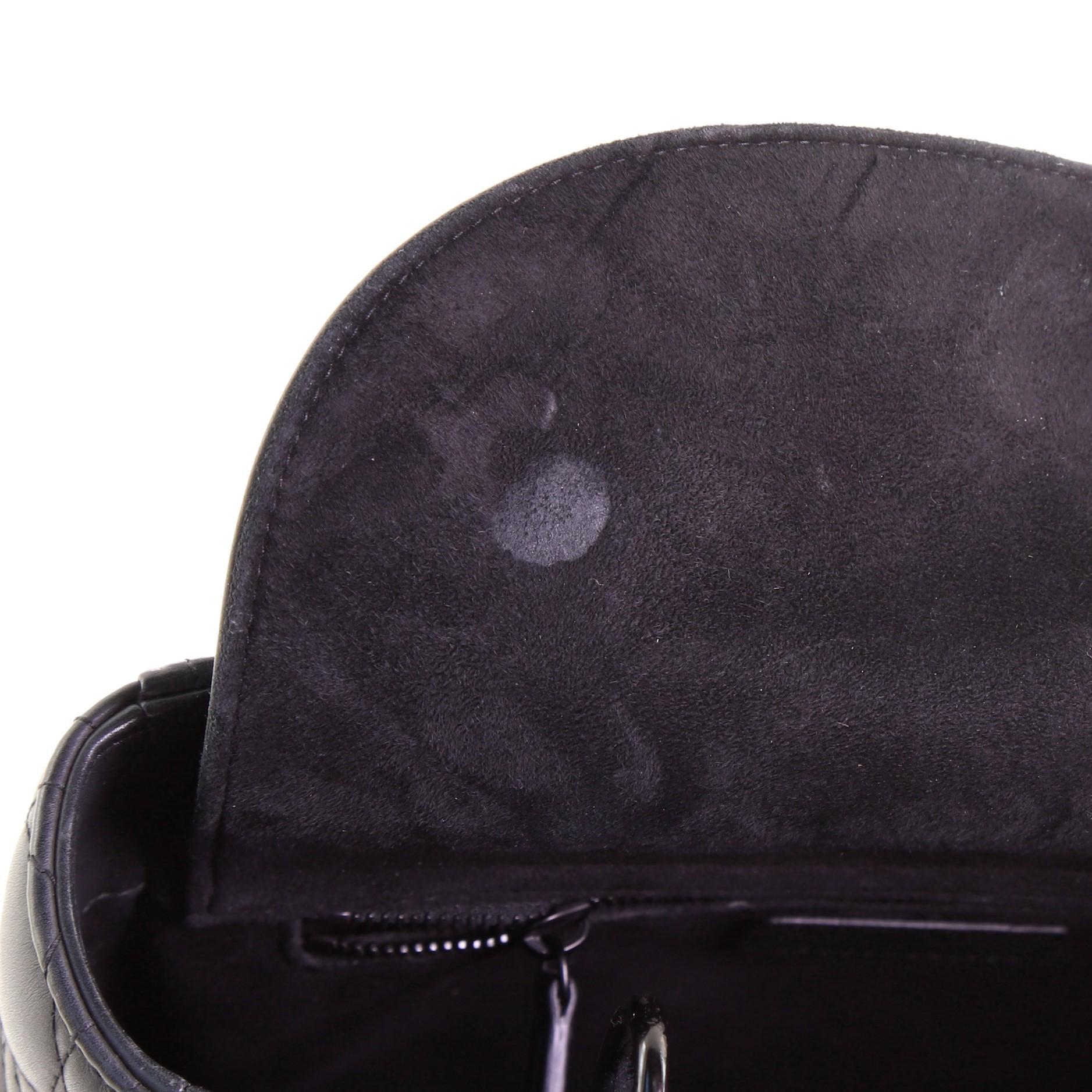 Christian Dior Ultra Matte Lady Dior Bag Cannage Quilt Calfskin Medium 1