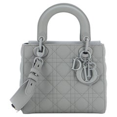 Christian Dior Ultra Matte My ABCDior Lady Dior Bag Cannage Quilt Calfskin