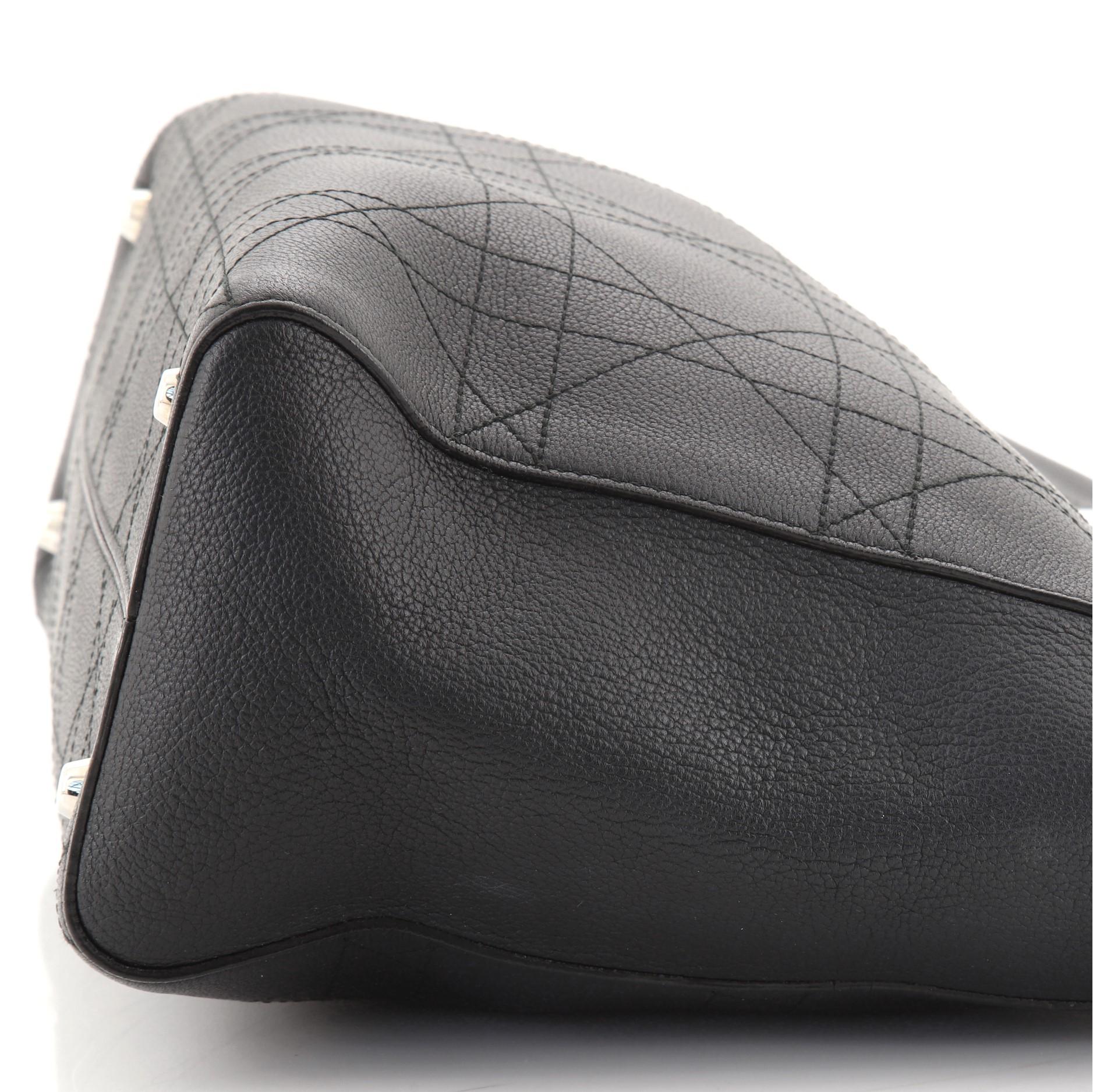 Christian Dior Ultradior Tote Cannage Stitch Grained Calfskin Medium 1