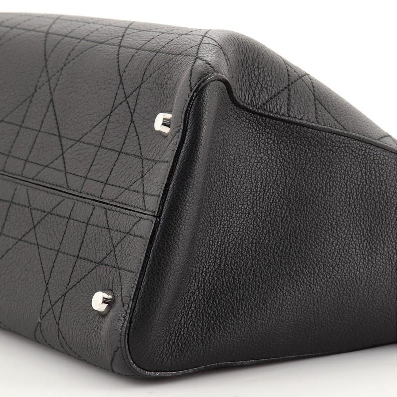 Christian Dior Ultradior Tragetasche Cannage Stitch Genarbtes Kalbsleder Medium 2