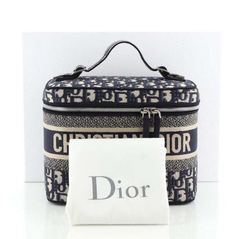 Christian Dior Vanity Bag Oblique Canvas at 1stDibs dior oblique