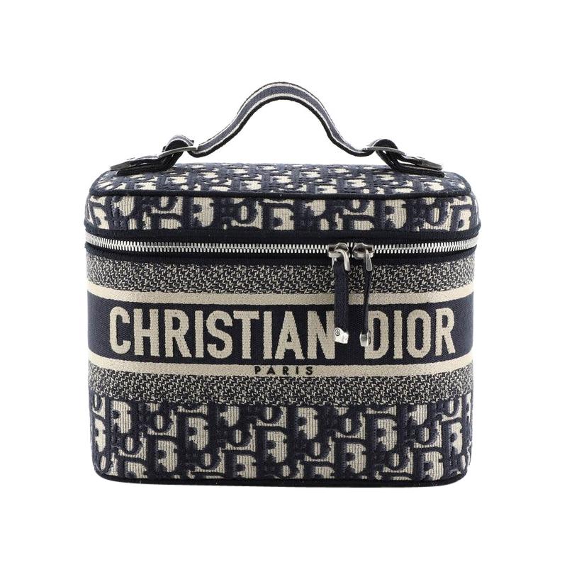 Christian Dior Vanity Bag Oblique Canvas