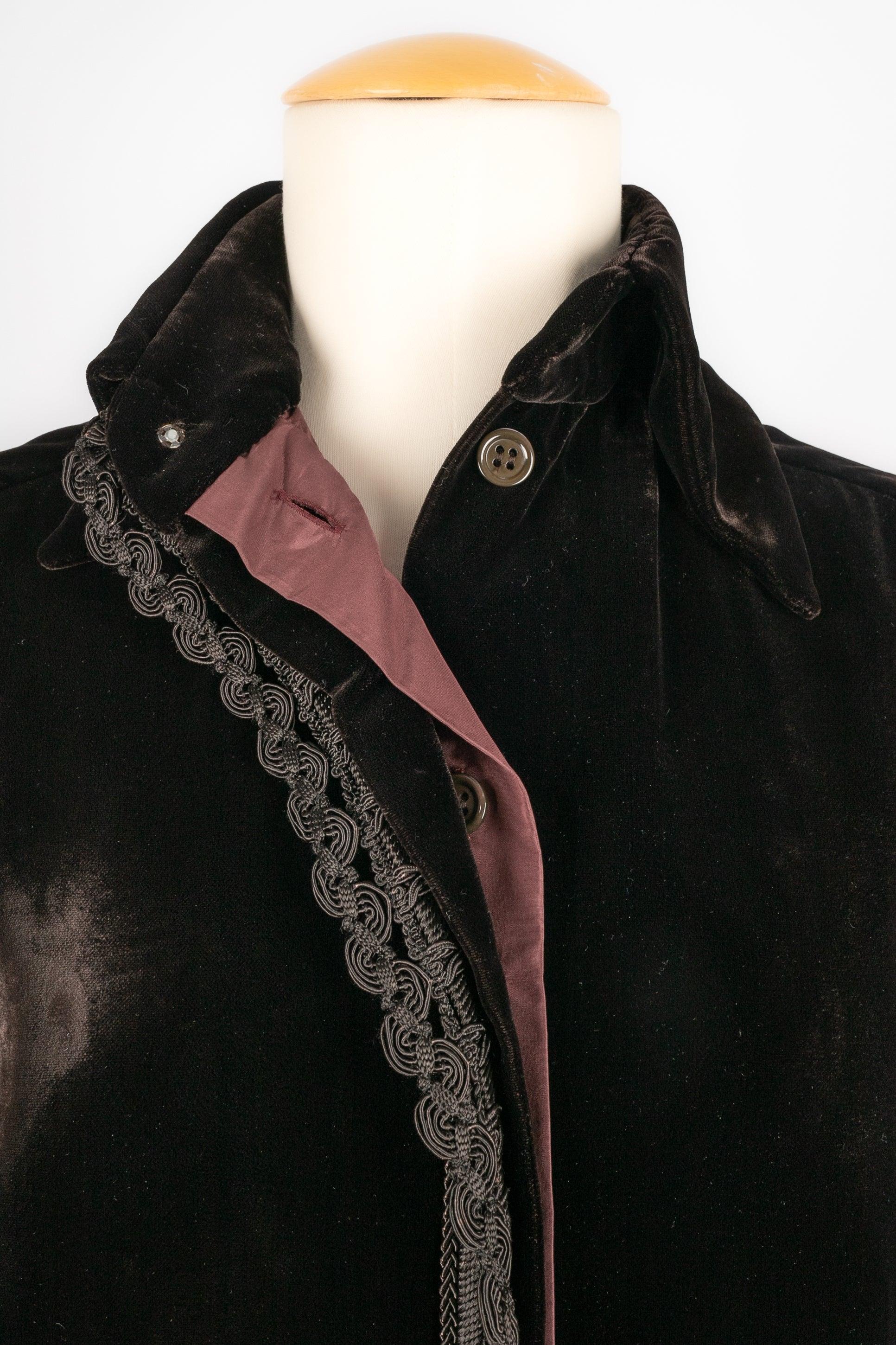 Christian Dior Velvet Jacket, 1993 For Sale 1