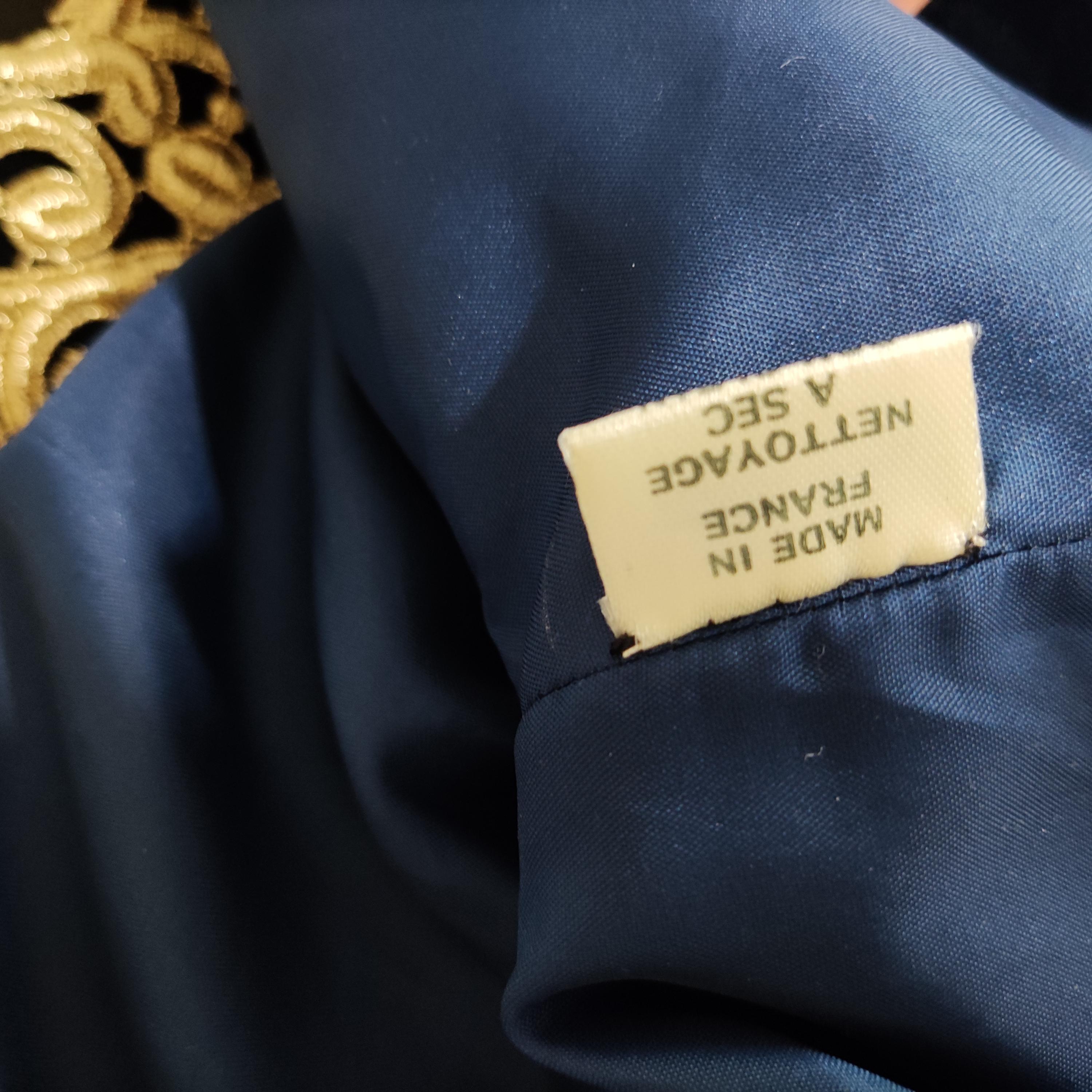 Christian Dior Velours Vintage 50s 60s 70s 80s Robe Medium Large Dress en vente 12