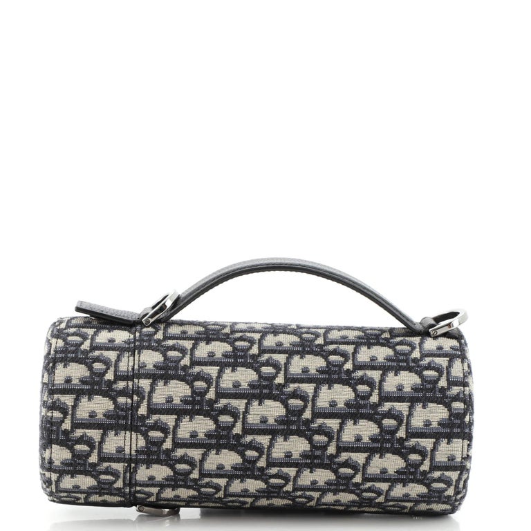 Christian Dior Vertical Roller Messenger Bag Oblique Canvas For Sale at