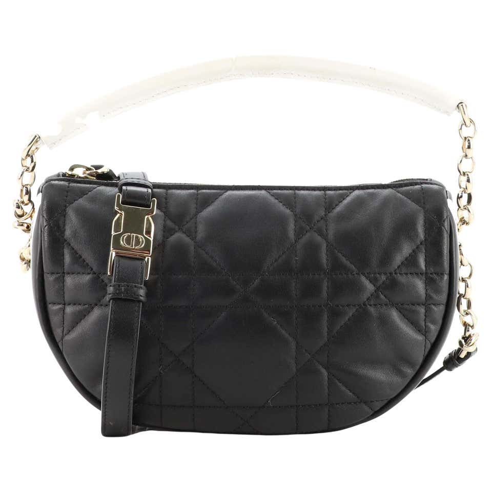 Christian Dior Vibe Hobo Cannage Quilt Lambskin Small For Sale at 1stDibs