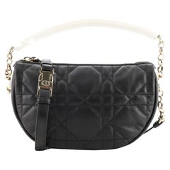 Christian Dior Vibe Hobo Cannage Quilt Lambskin Small