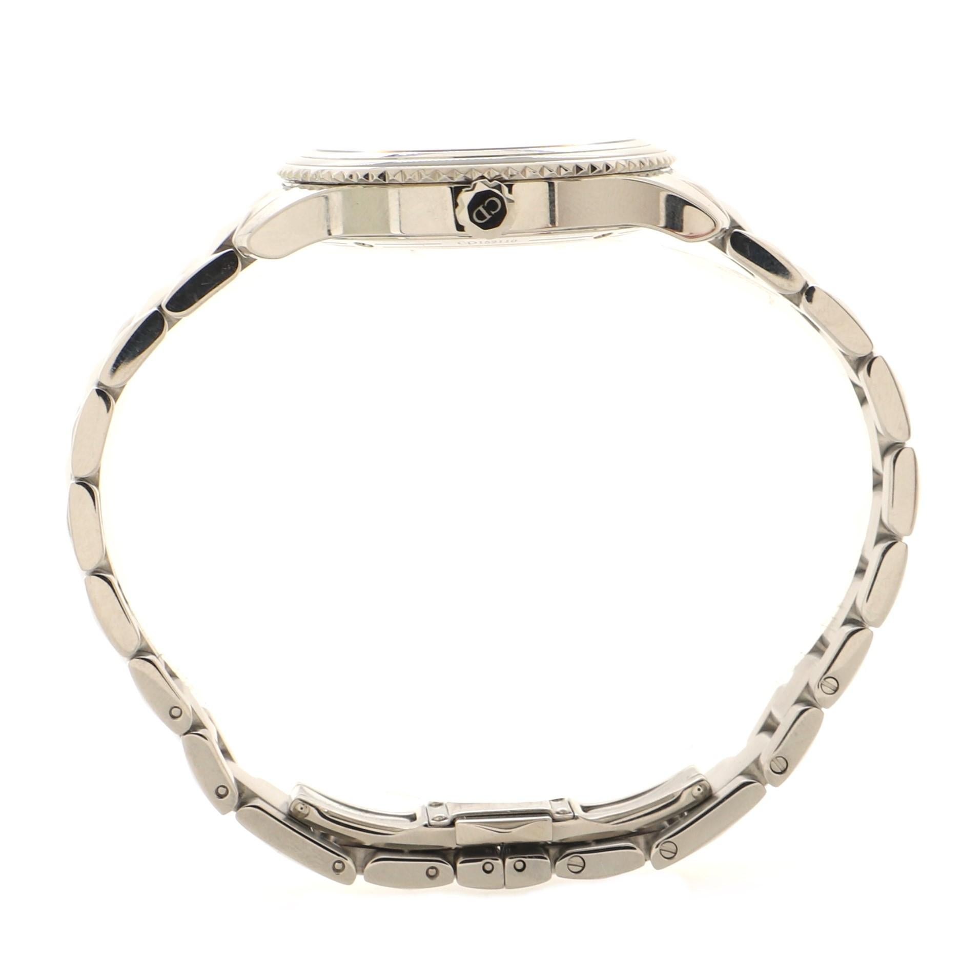 Christian Dior VIII Montaigne Quartz Watch Watch Stainless Steel at