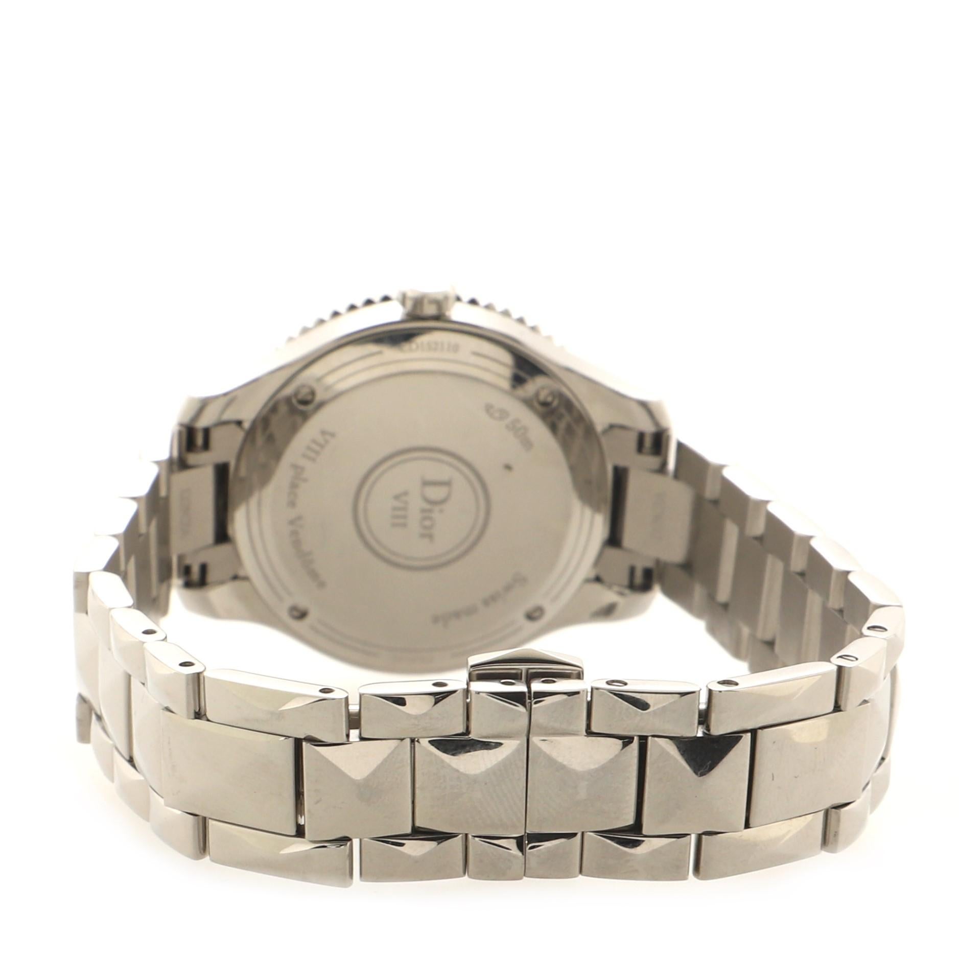 Christian Dior VIII Montaigne Quartz Watch Watch Stainless Steel at