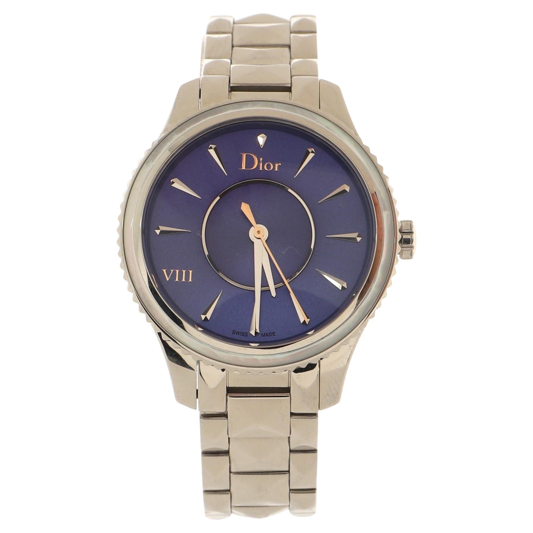 Christian Dior VIII Montaigne Quartz Watch Watch Stainless Steel