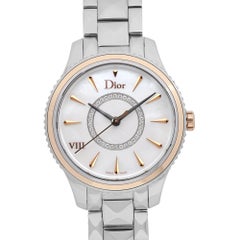 Christian Dior VIII Montaigne Steel Diamond MOP Dial Ladies CD1521I0M001