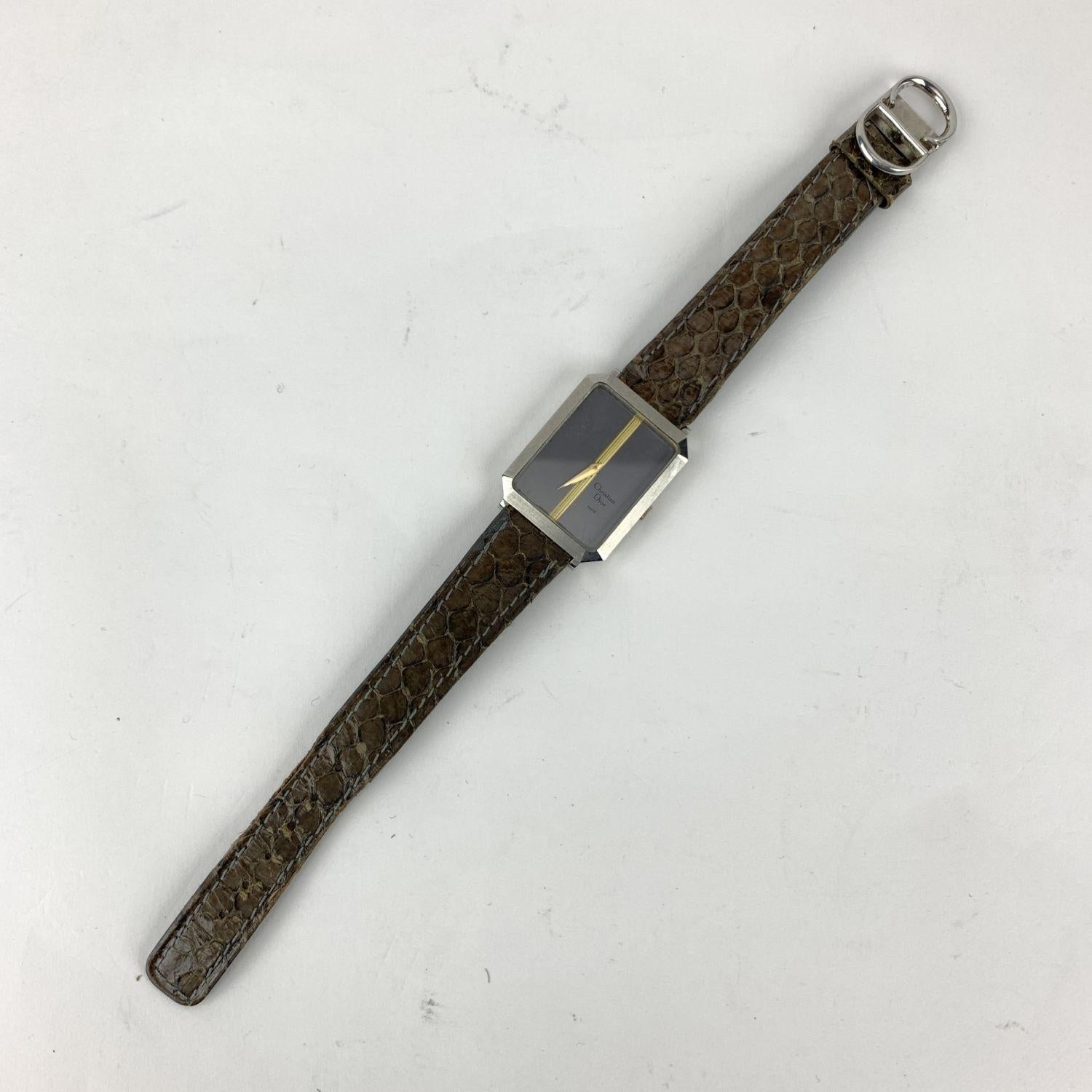 vintage christian dior watch