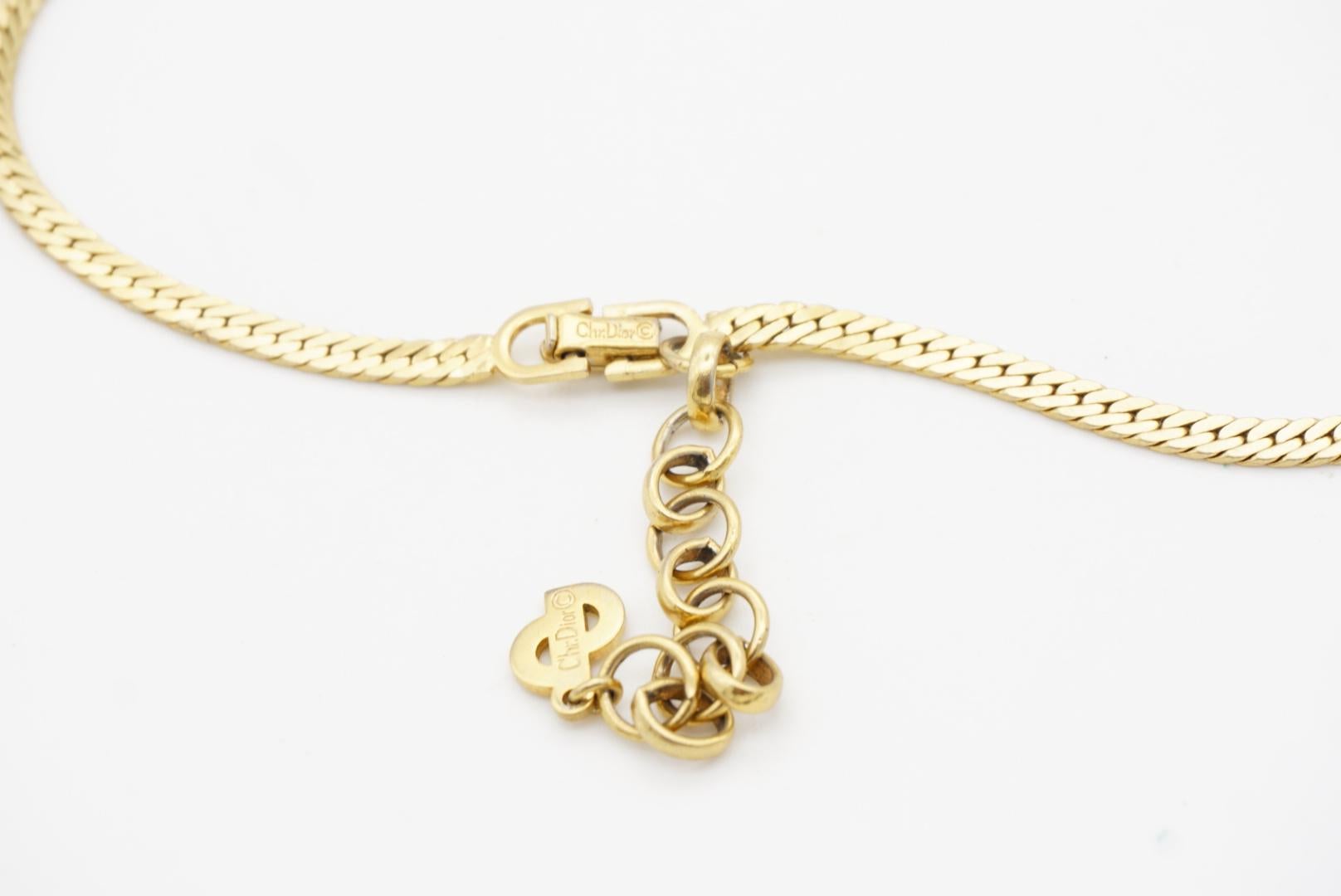Christian Dior Vintage anni '70 Collana con perle e cristalli a barre lunghe in vendita 9