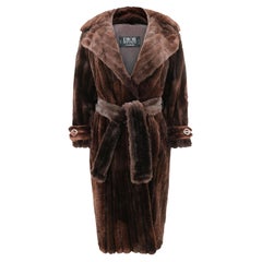 Christian Dior Vintage 1970's Mink Fur Coat