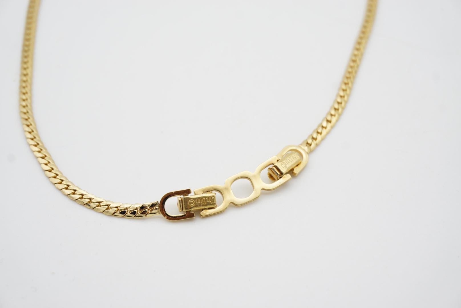 Christian Dior Vintage 1980s Amethyst Purple Gold Water Tear Drop Wings 2 Set For Sale 10