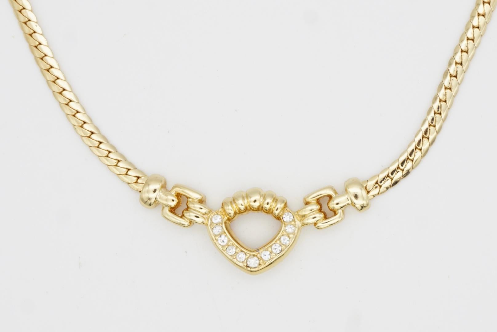 Christian Dior, collier à maillons vintage des années 1980 en vente 9